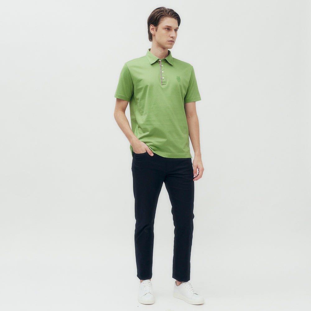 
                      
                        Coat of Arms Logo Polo Shirt DAKS Hong Kong
                      
                    