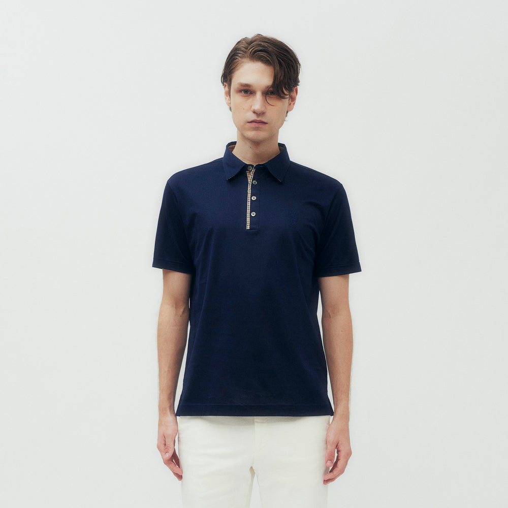 
                      
                        Coat of Arms Logo Polo Shirt DAKS Hong Kong
                      
                    