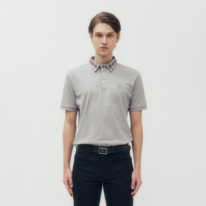 House Check Collar Polo Shirt DAKS Hong Kong