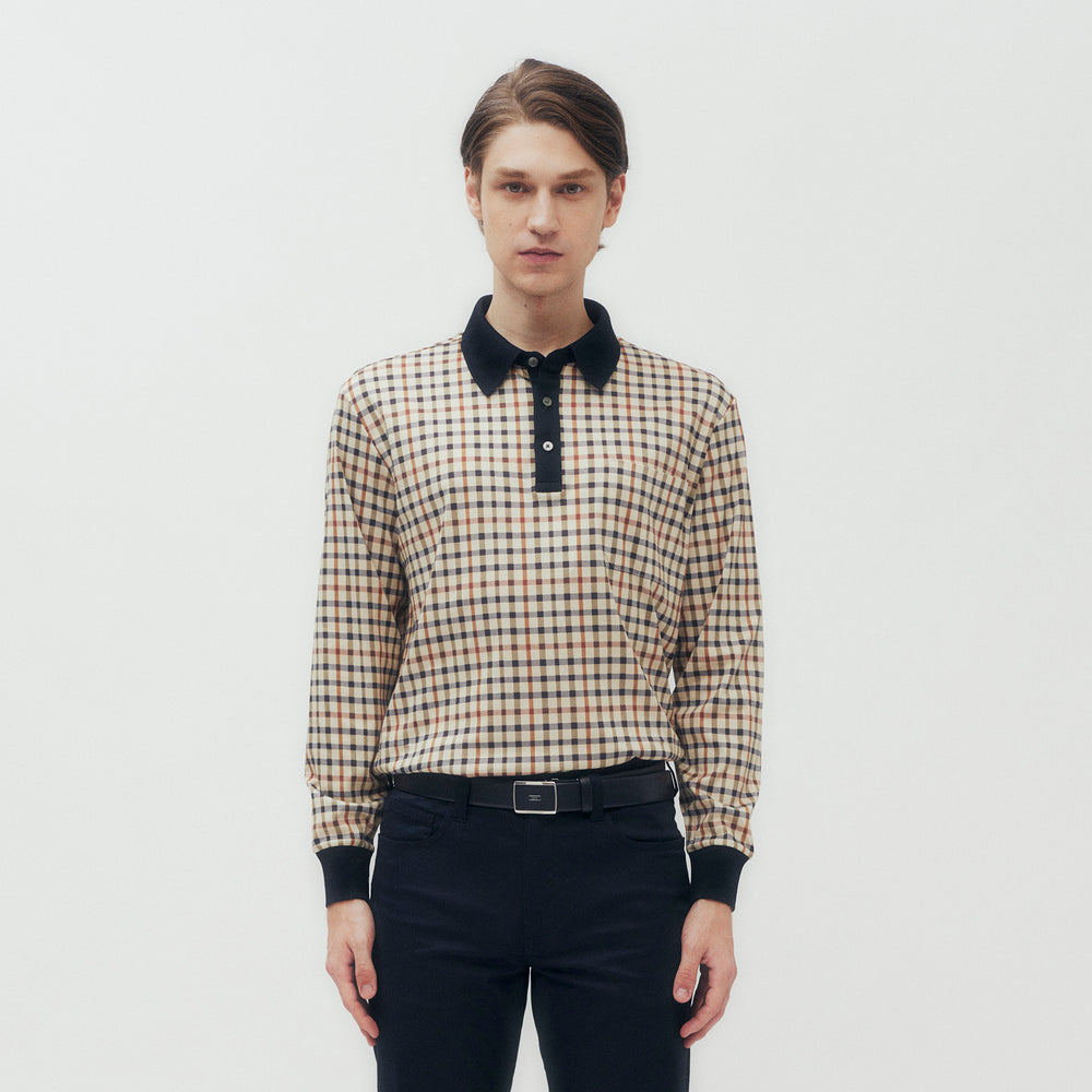 
                      
                        Checked Polo Shirt DAKS Hong Kong
                      
                    