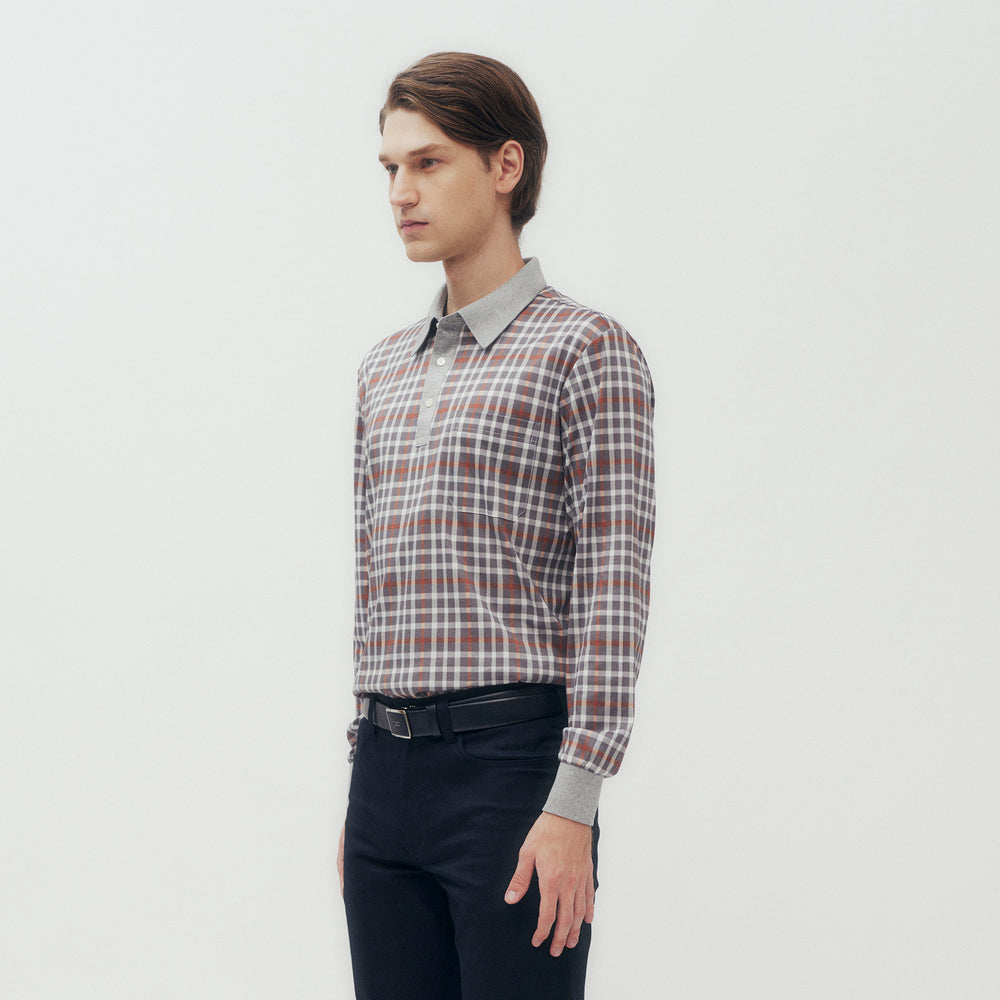 Checked Polo Shirt DAKS Hong Kong