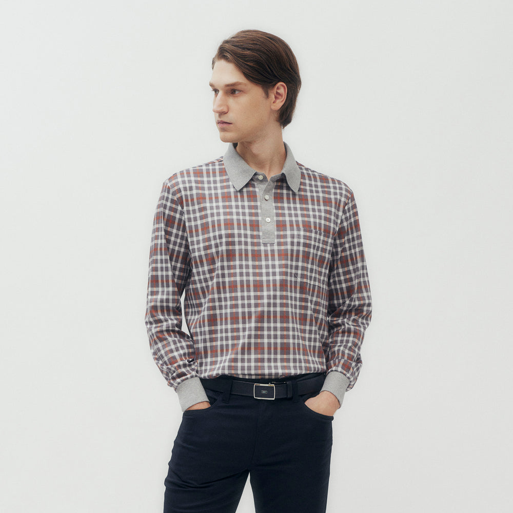 
                      
                        Checked Polo Shirt DAKS Hong Kong
                      
                    