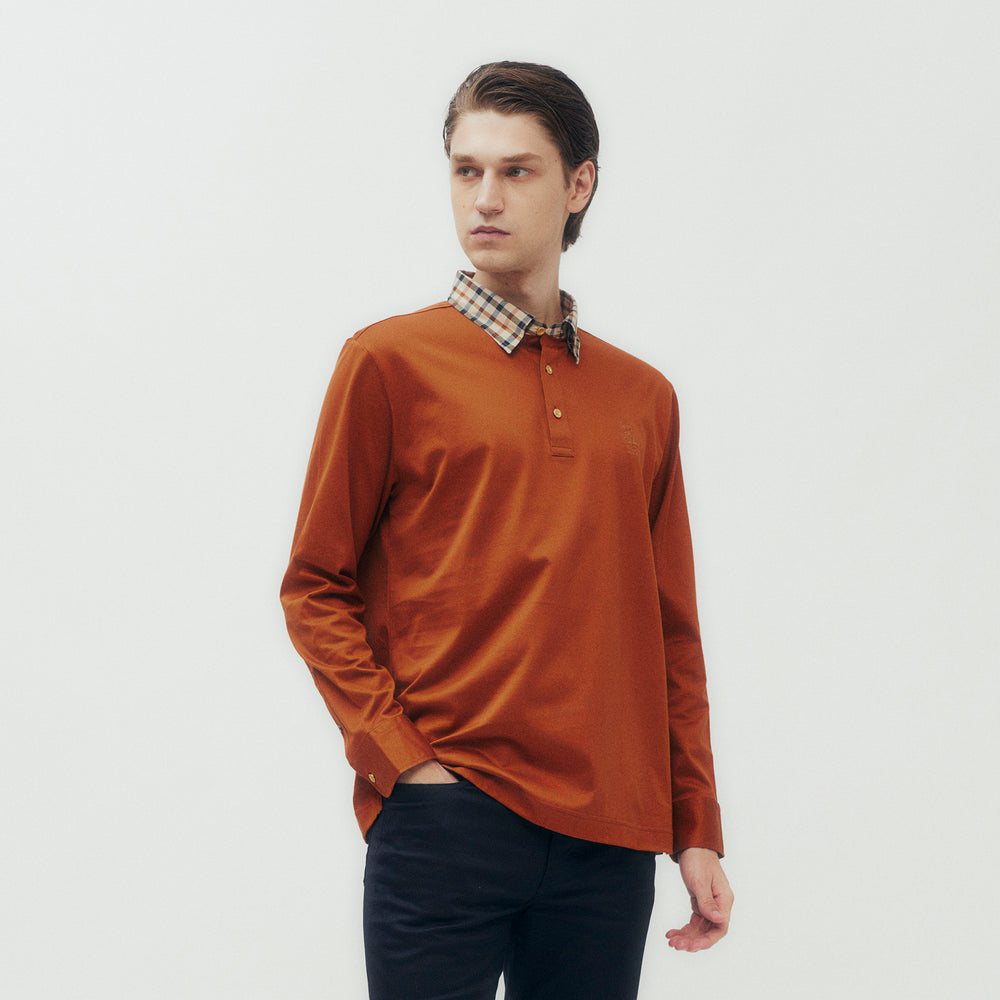 House Check Collar Polo Shirt DAKS Hong Kong