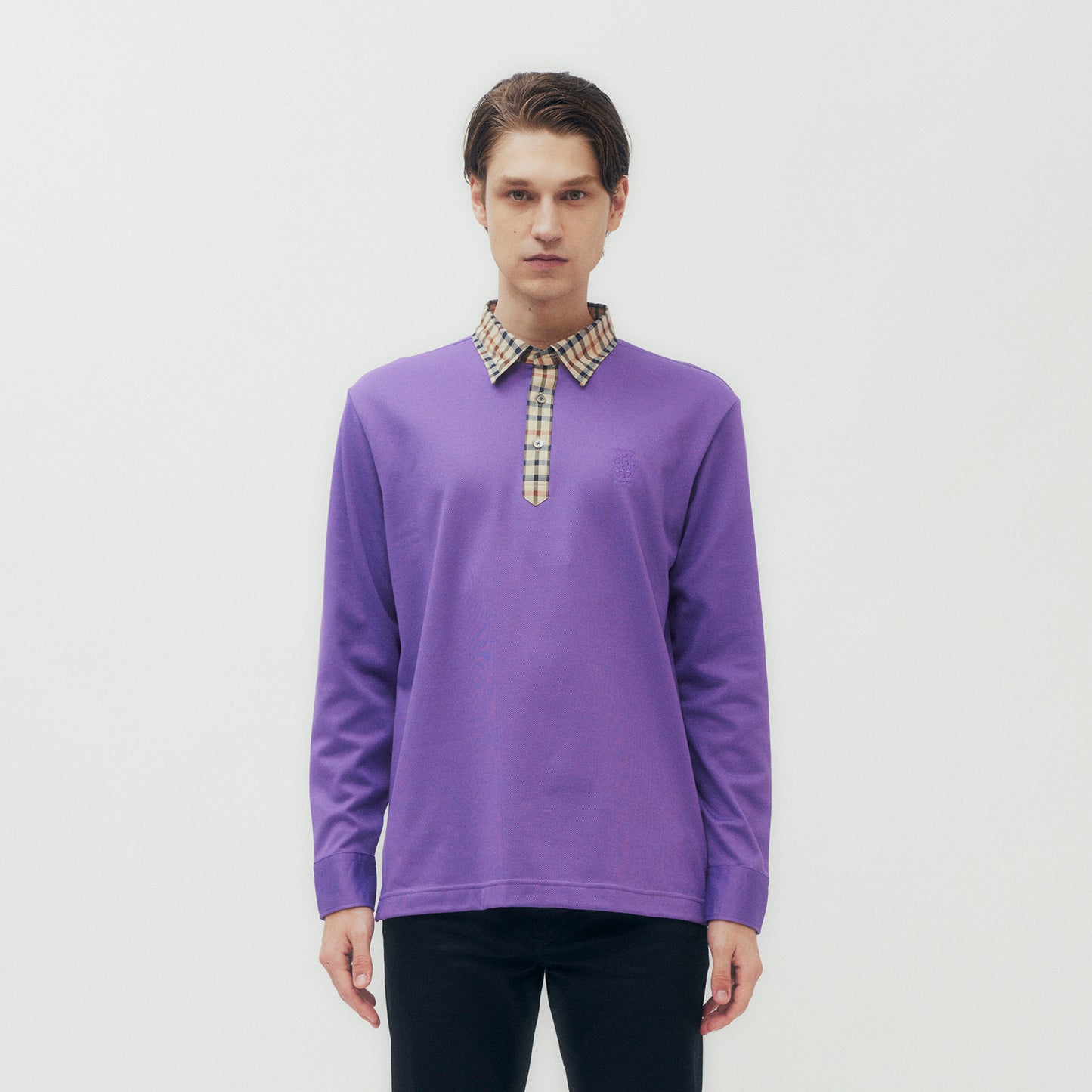 House Check Collar Polo Shirt DAKS Hong Kong
