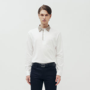 Mini Check Collar Polo Shirt DAKS Hong Kong