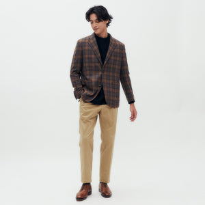 Wool Cashmere Blend Checked Jacket DGM