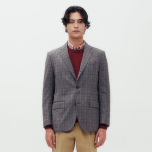 Wool Checked Jacket DGM