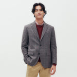 Wool Checked Jacket