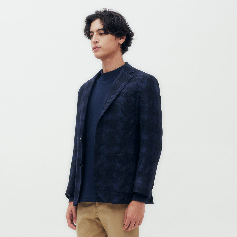 Wool Checked Jacket DGM