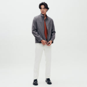 Windowpane Check Blouson Jacket DGM