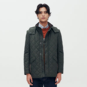 Quilted Jacket with Hood DGM