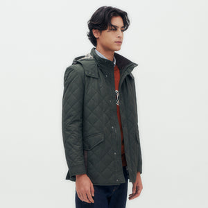 Quilted Jacket with Hood DGM
