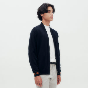 Two-way Zip Fastening Cardigan DGM