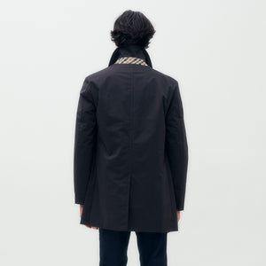 House Check Short Car Coat DG M