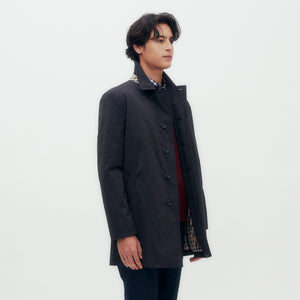House Check Short Car Coat DG M