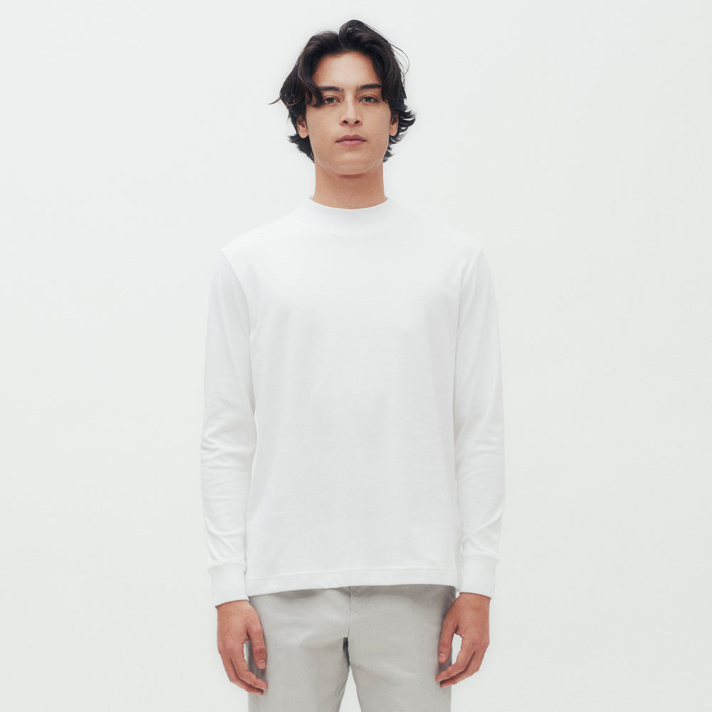 Banded Collar T-Shirt DG M