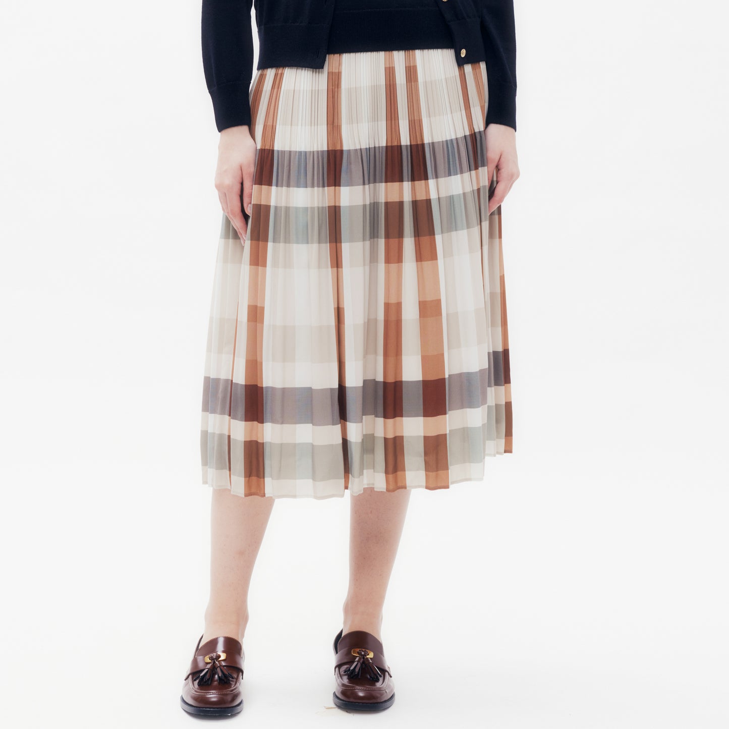 130th Anniversary Check Pleated Skirt DAKS Hong Kong