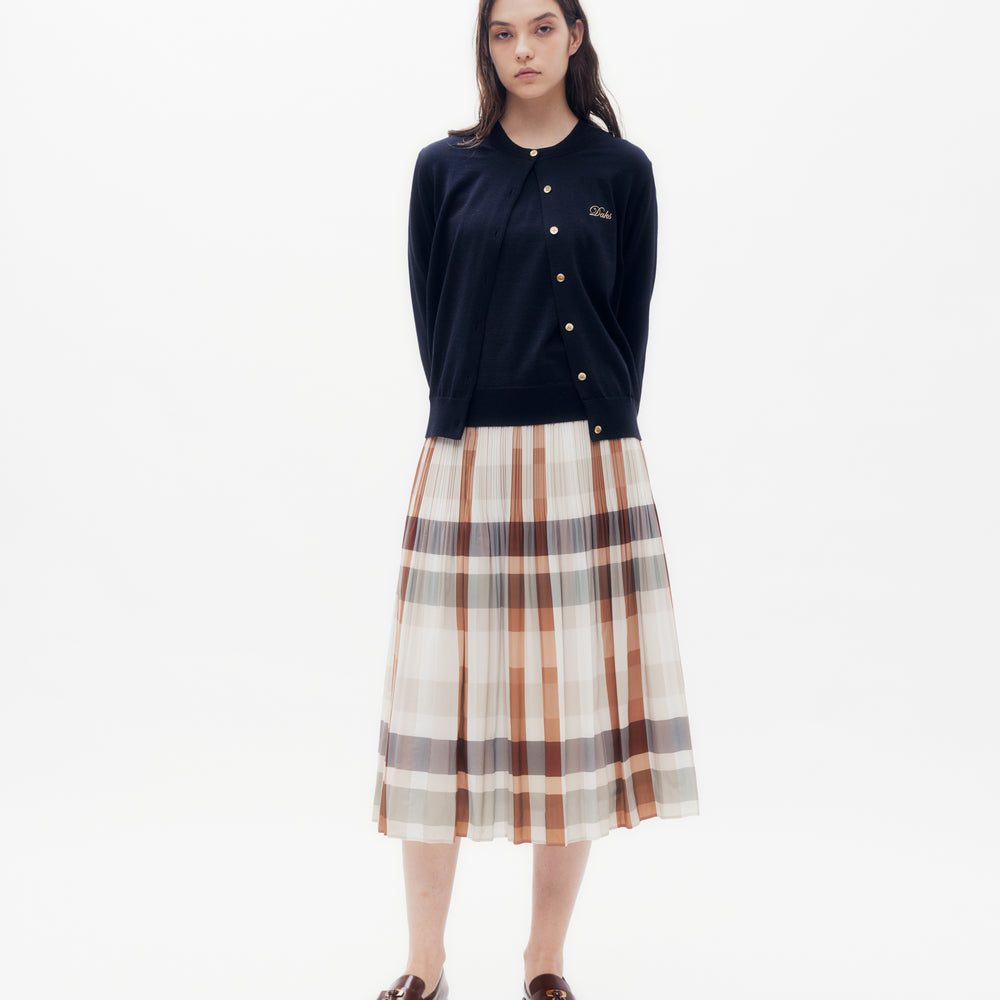 
                      
                        130th Anniversary Check Pleated Skirt DAKS Hong Kong
                      
                    