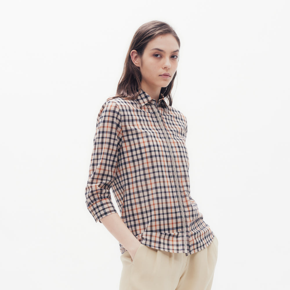 
                      
                        House Check Wool Blend Shirt DAKS Hong Kong
                      
                    