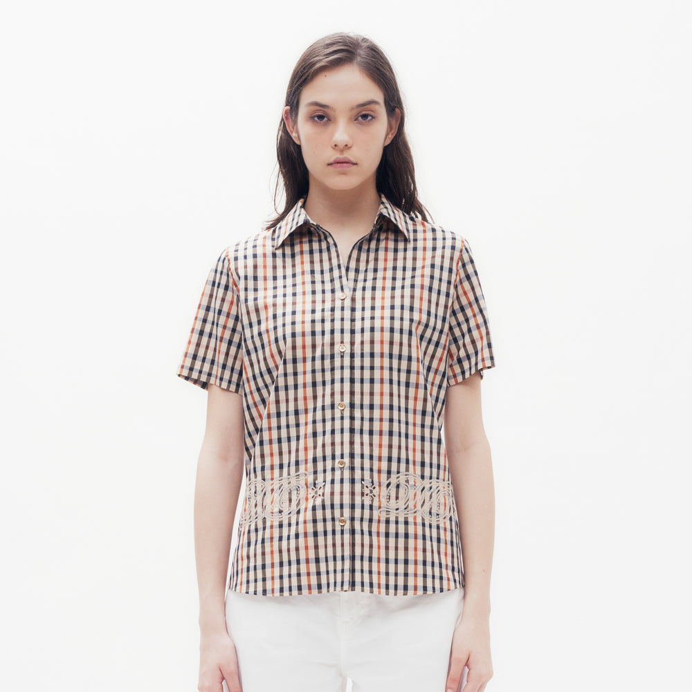 
                      
                        House Check Shirt Blouse DAKS Golf
                      
                    