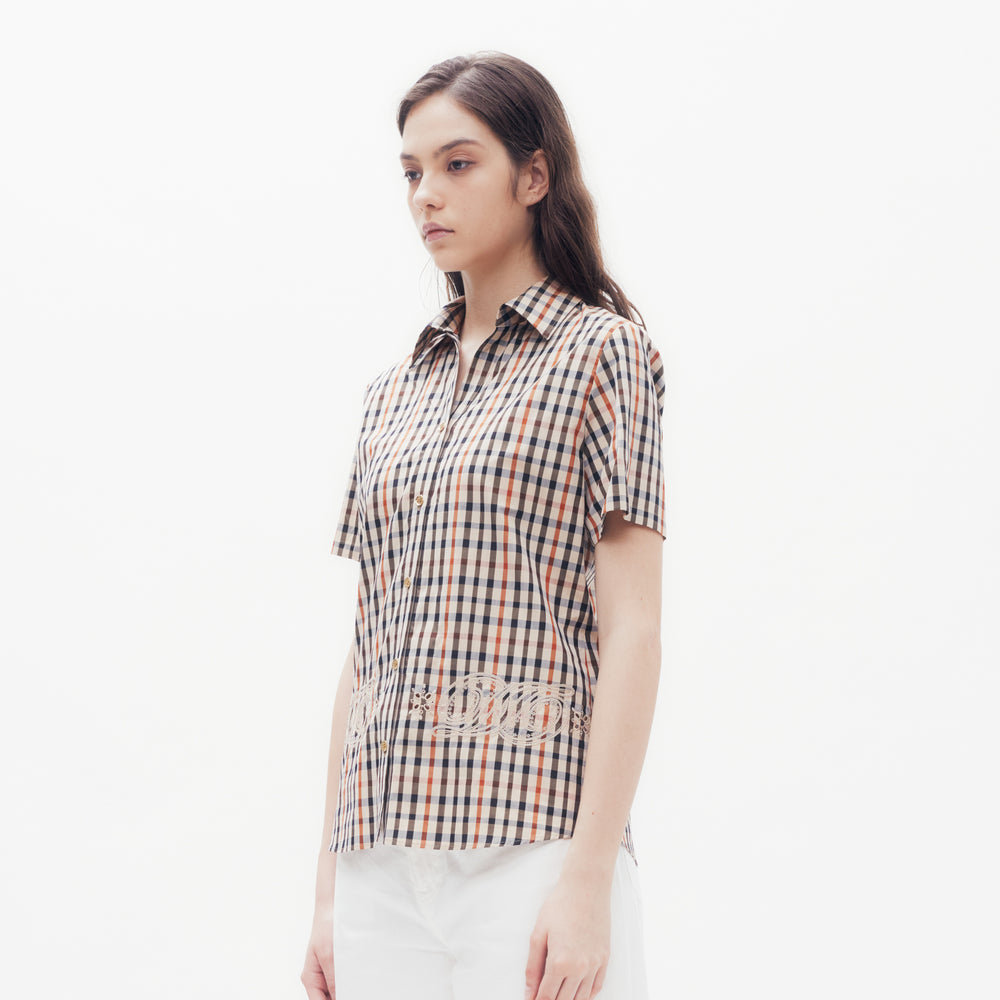 
                      
                        House Check Shirt Blouse DAKS Golf
                      
                    