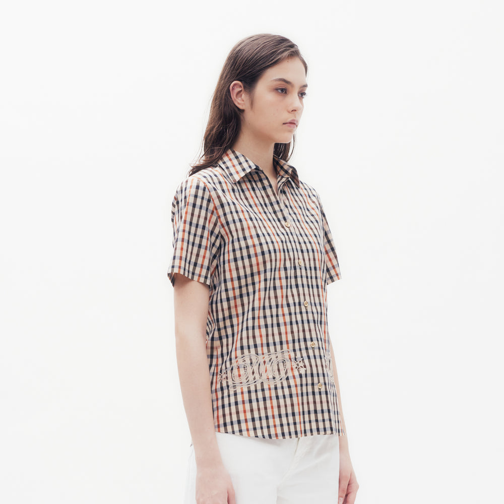 
                      
                        House Check Shirt Blouse DAKS Golf
                      
                    