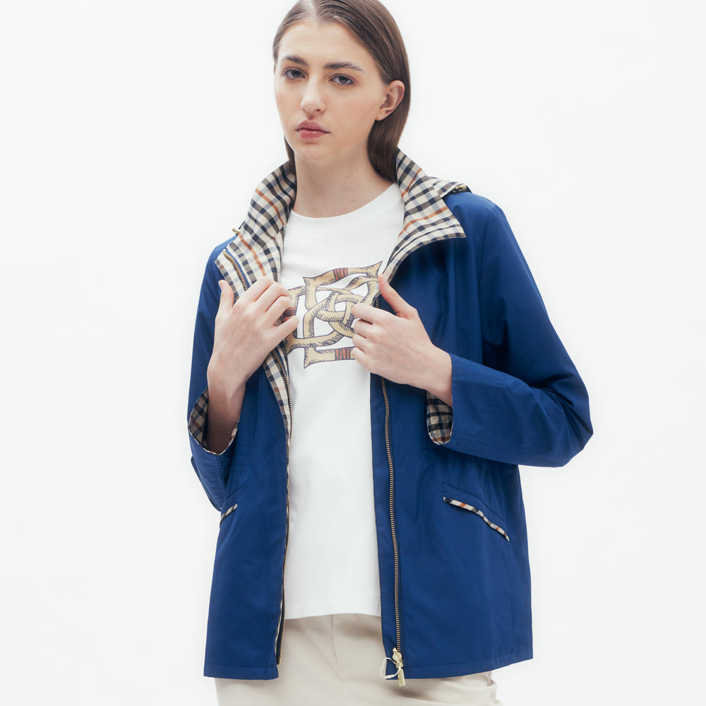 
                      
                        House Check Reversible Blouson Jacket DAKS Hong Kong
                      
                    