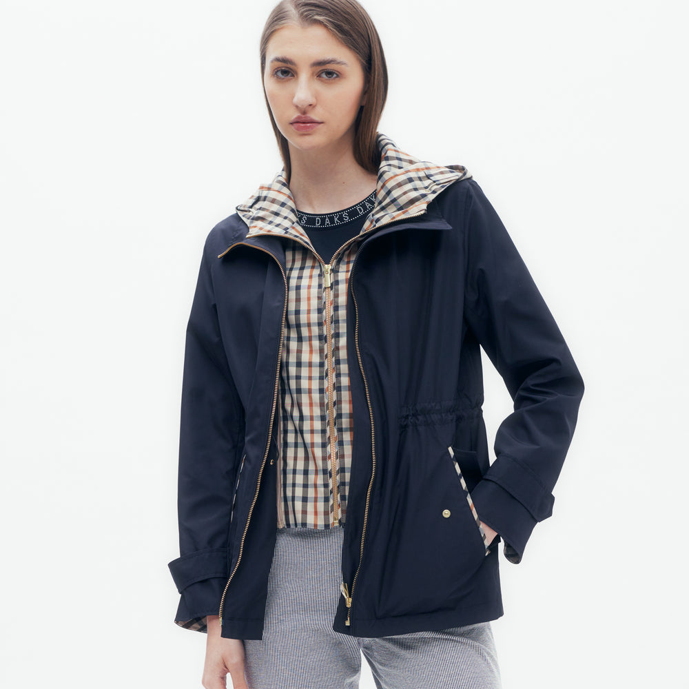 
                      
                        House Check Double Layered Blouson Jacket DAKS Hong Kong
                      
                    