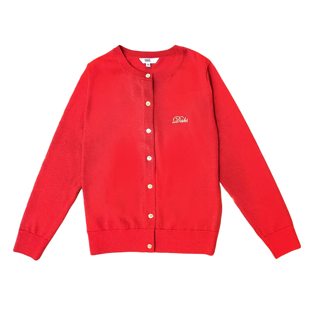 
                      
                        DAKS Logo Embroidery Cardigan DAKS Hong Kong
                      
                    