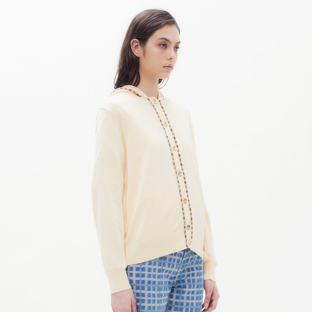 
                      
                        House Check Piping Knit Cardigan DAKS Hong Kong
                      
                    