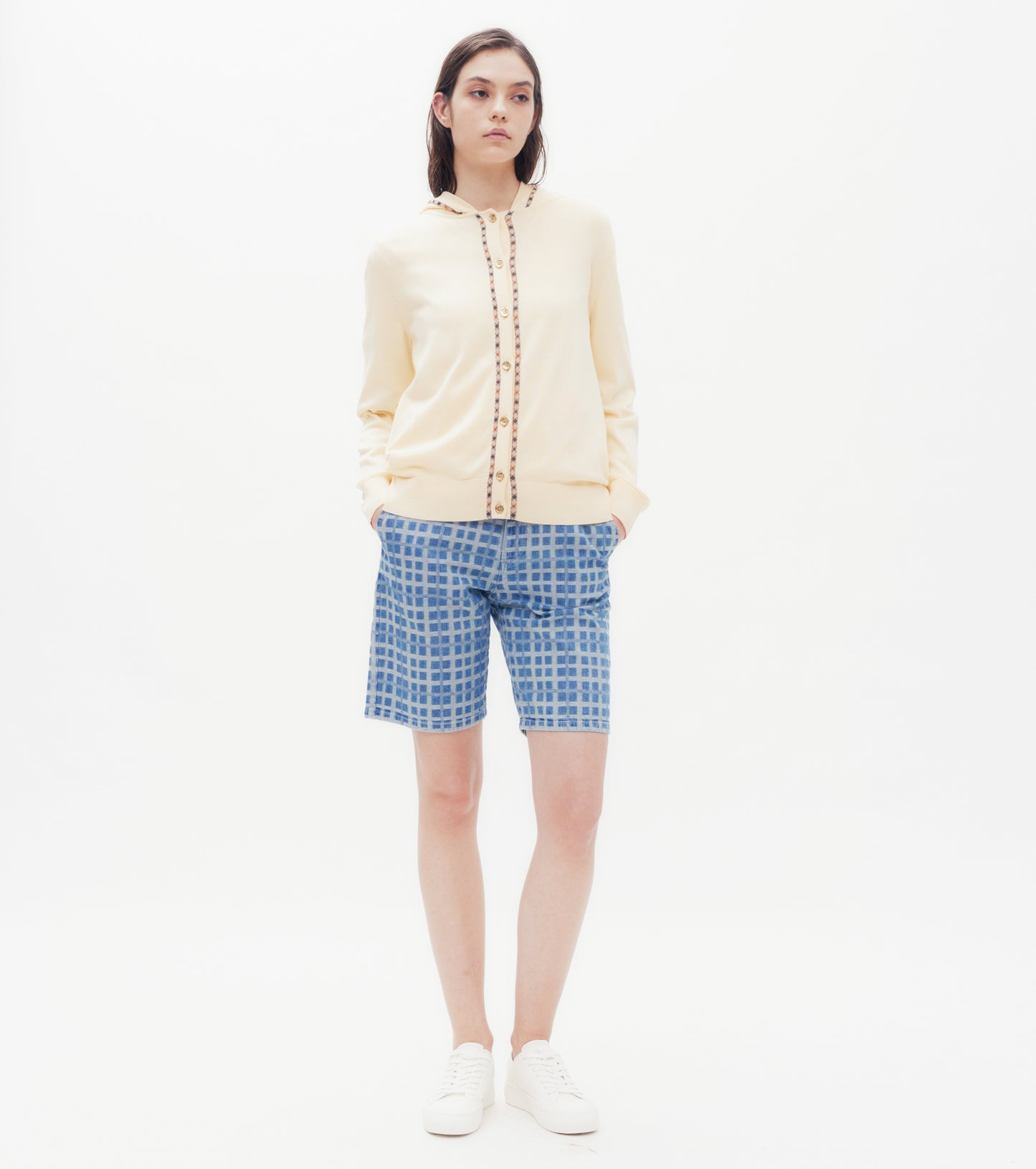 House Check Piping Knit Cardigan DAKS Hong Kong