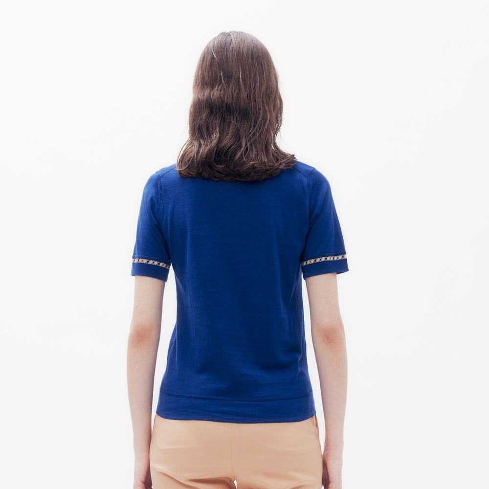 
                      
                        Check Piping Zip Polo Shirt DAKS Hong Kong
                      
                    