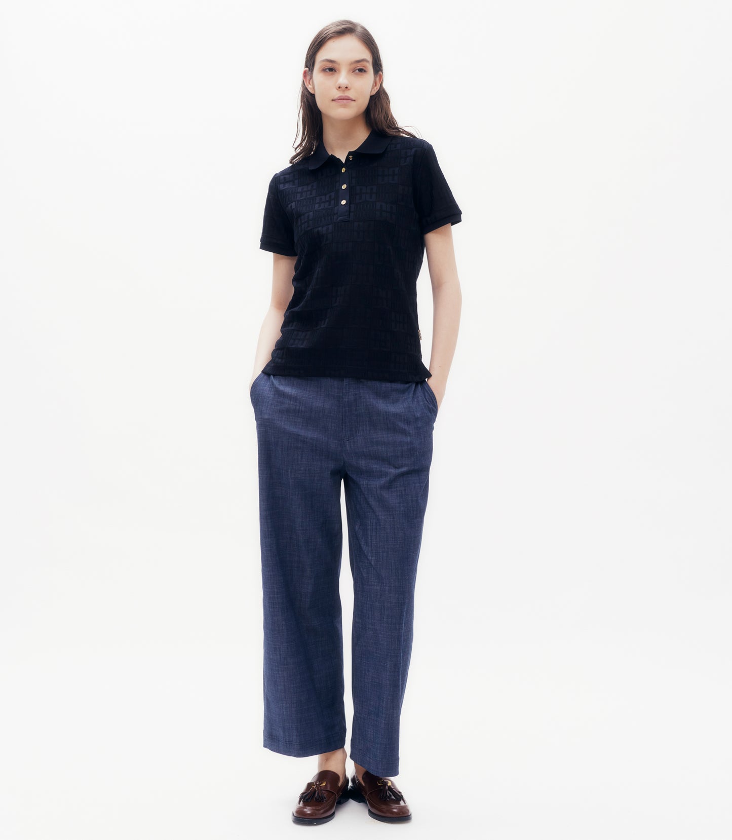 Shadow DD Print Polo Shirt DG L