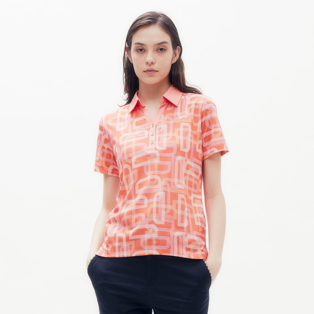 
                      
                        DD Chain Print Polo Shirt DG L
                      
                    