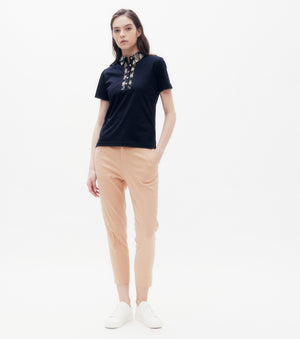 House Check Lace Collar Polo Shirt DAKS Hong Kong