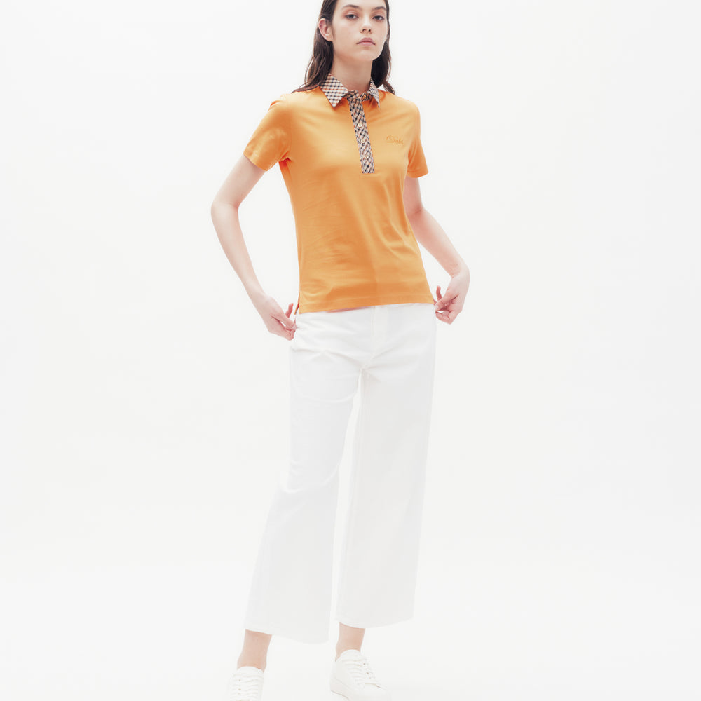 Bias House Check Collar Polo Shirt DAKS Hong Kong