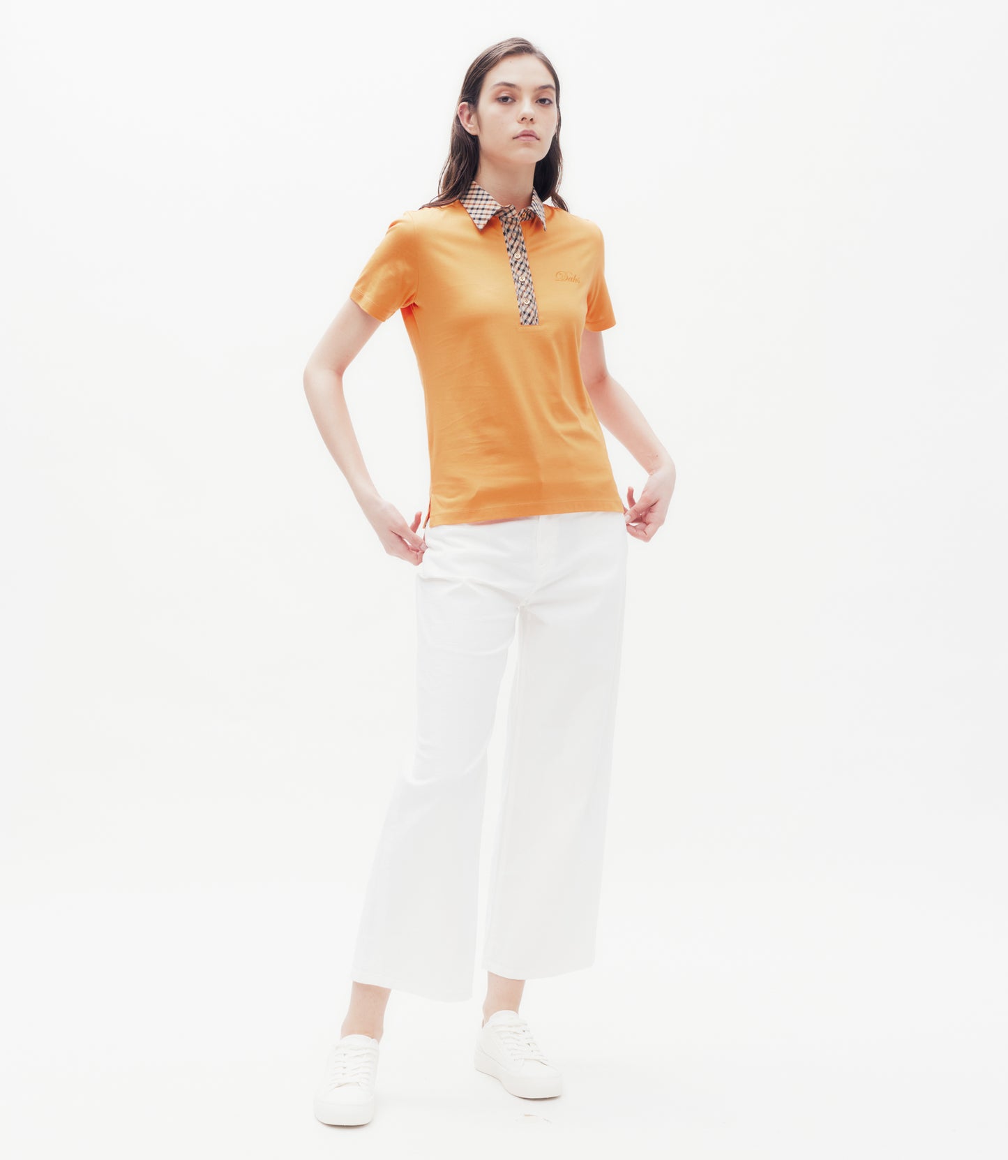 Bias House Check Collar Polo Shirt DAKS Hong Kong