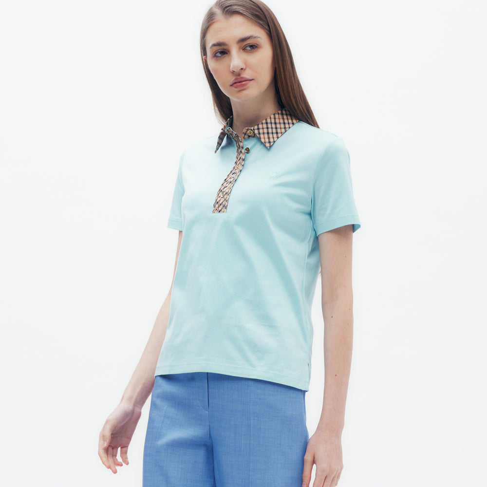 
                      
                        Bias House Check Collar Polo Shirt DAKS Hong Kong
                      
                    