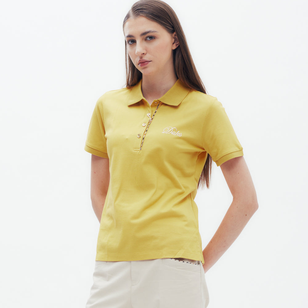 
                      
                        DAKS Crystal Logo Polo Shirt DG L
                      
                    