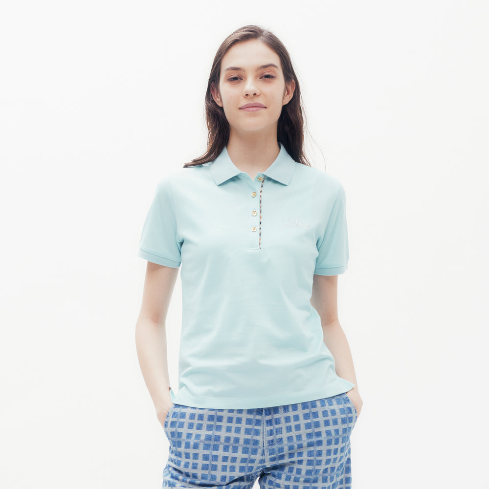 
                      
                        DAKS Crystal Logo Polo Shirt DG L
                      
                    