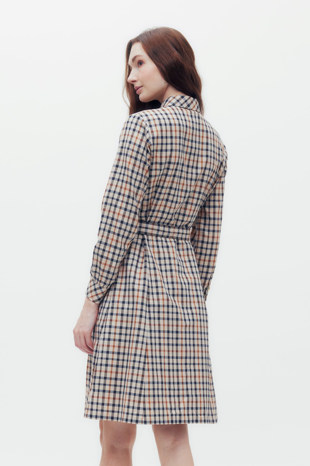 House Check Shirt Dress