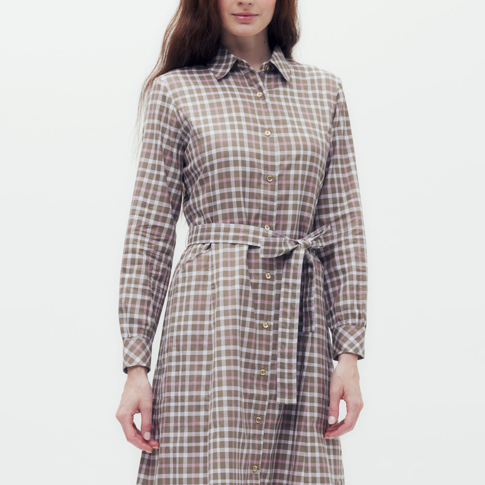 
                      
                        House Check Shirt Dress
                      
                    