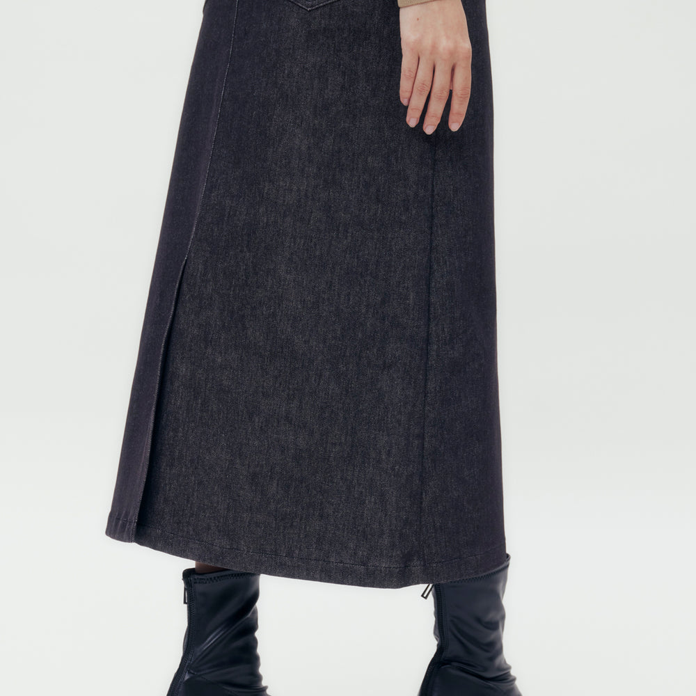 
                      
                        Maxi Denim Skirt
                      
                    