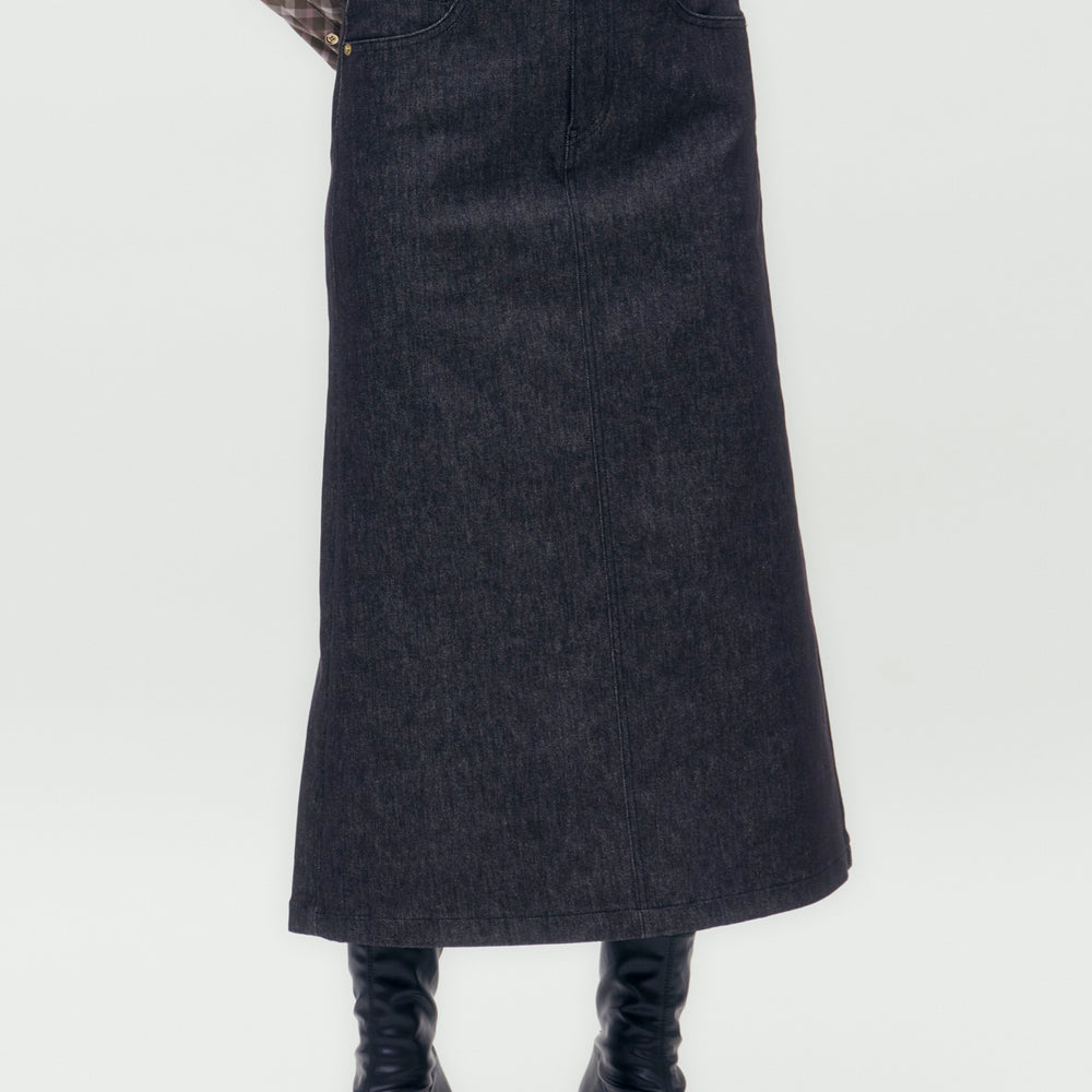 Maxi Denim Skirt