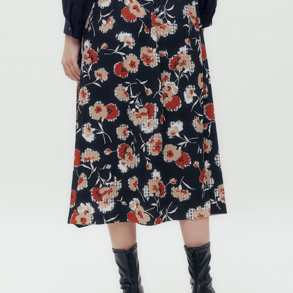 Carnation Printed Maxi Skirt