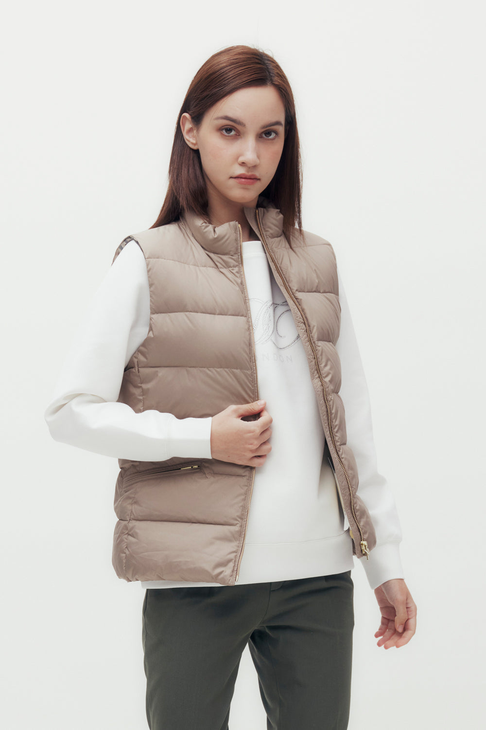 Quilted Down Vest