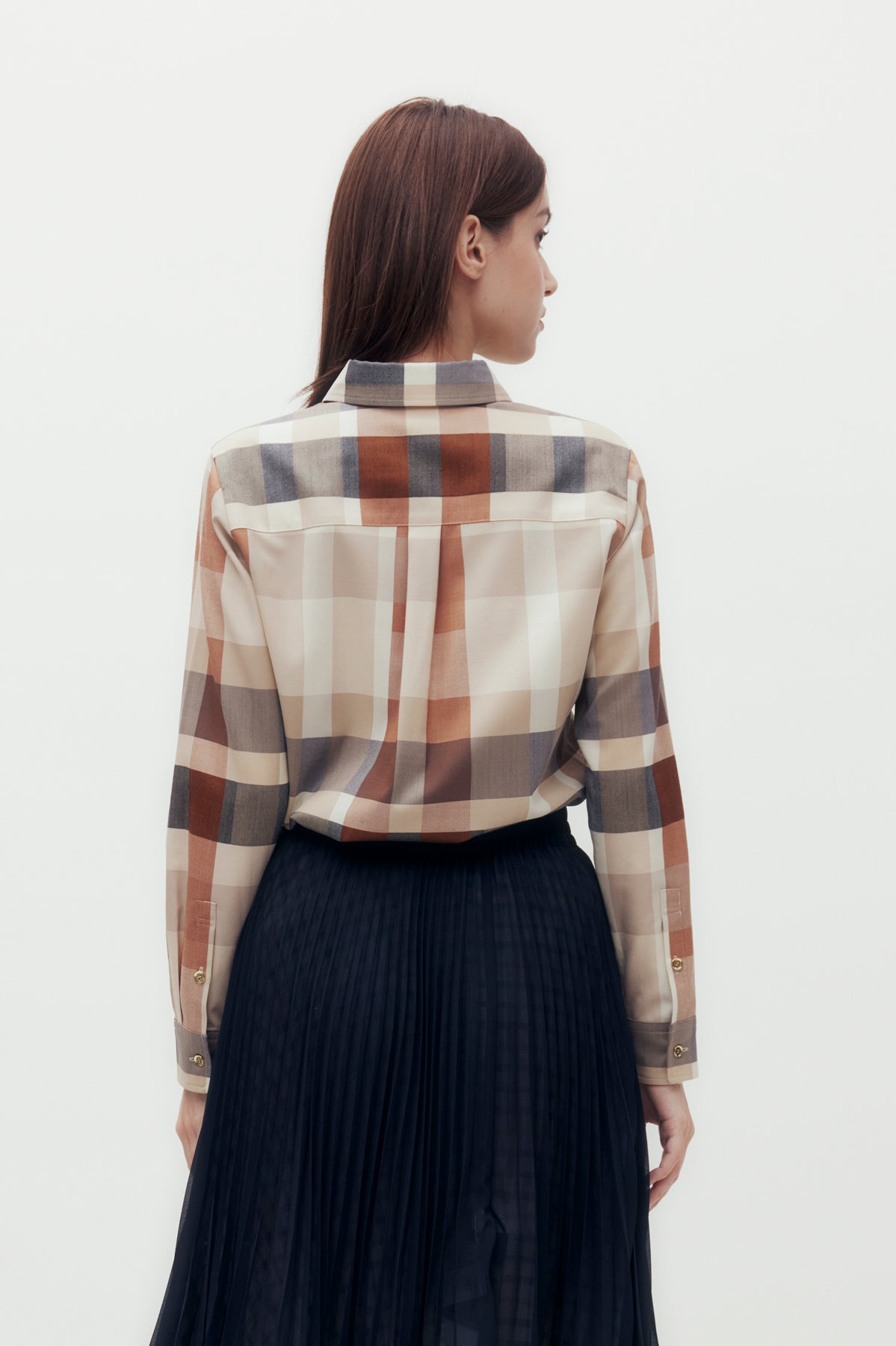 130th Anniversary Check Wool Shirt