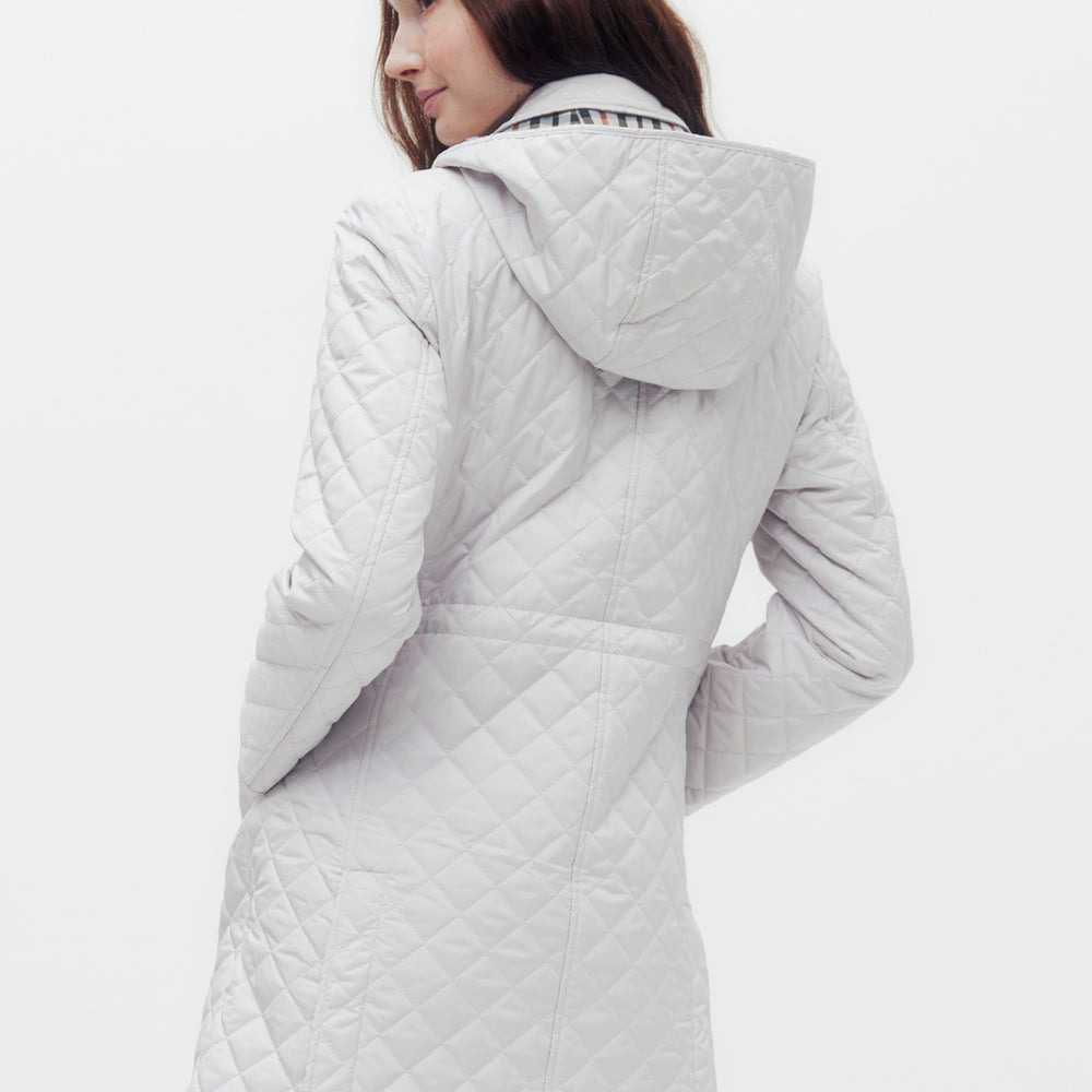 Quilted Jacket with Hood