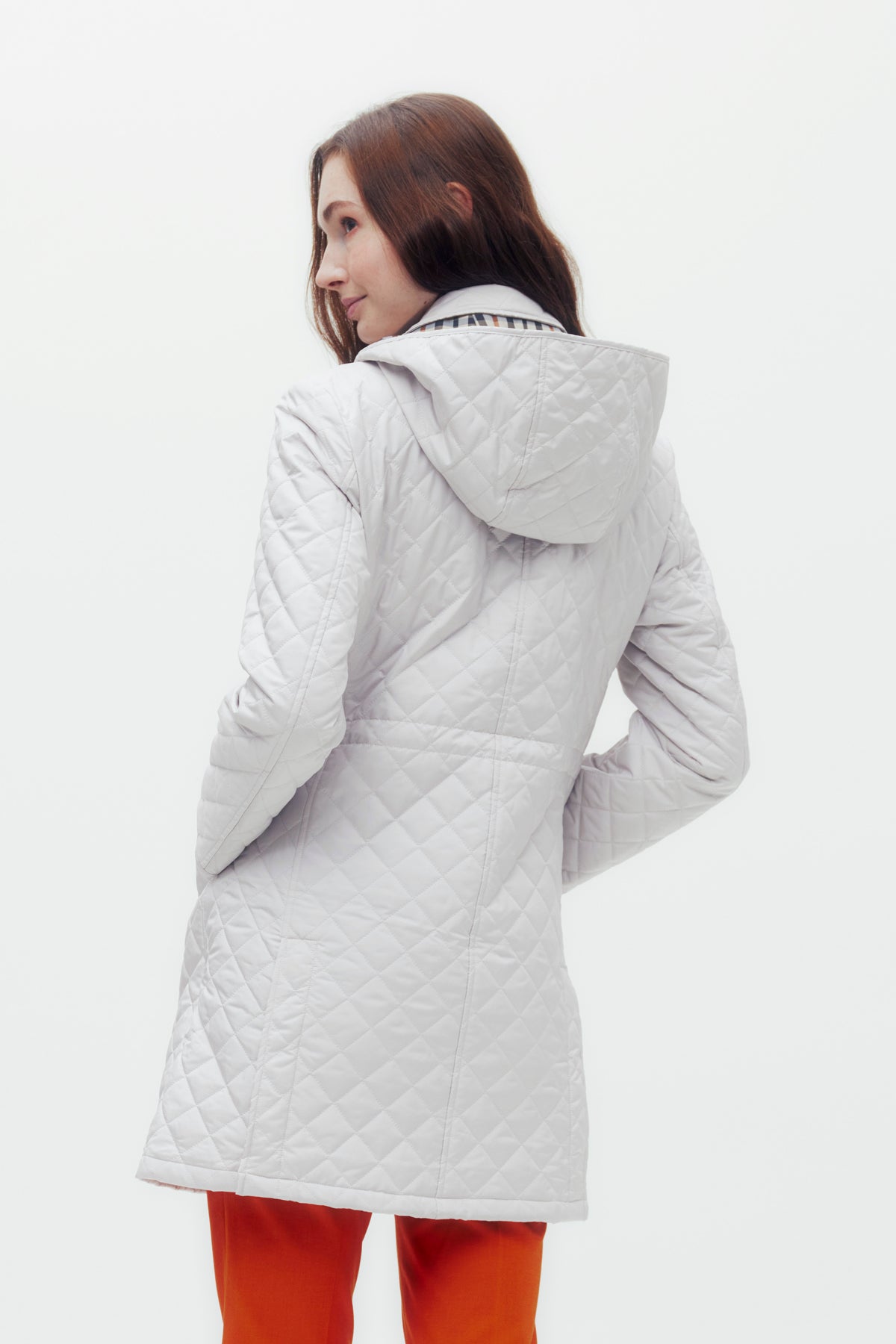 Quilted Jacket with Hood