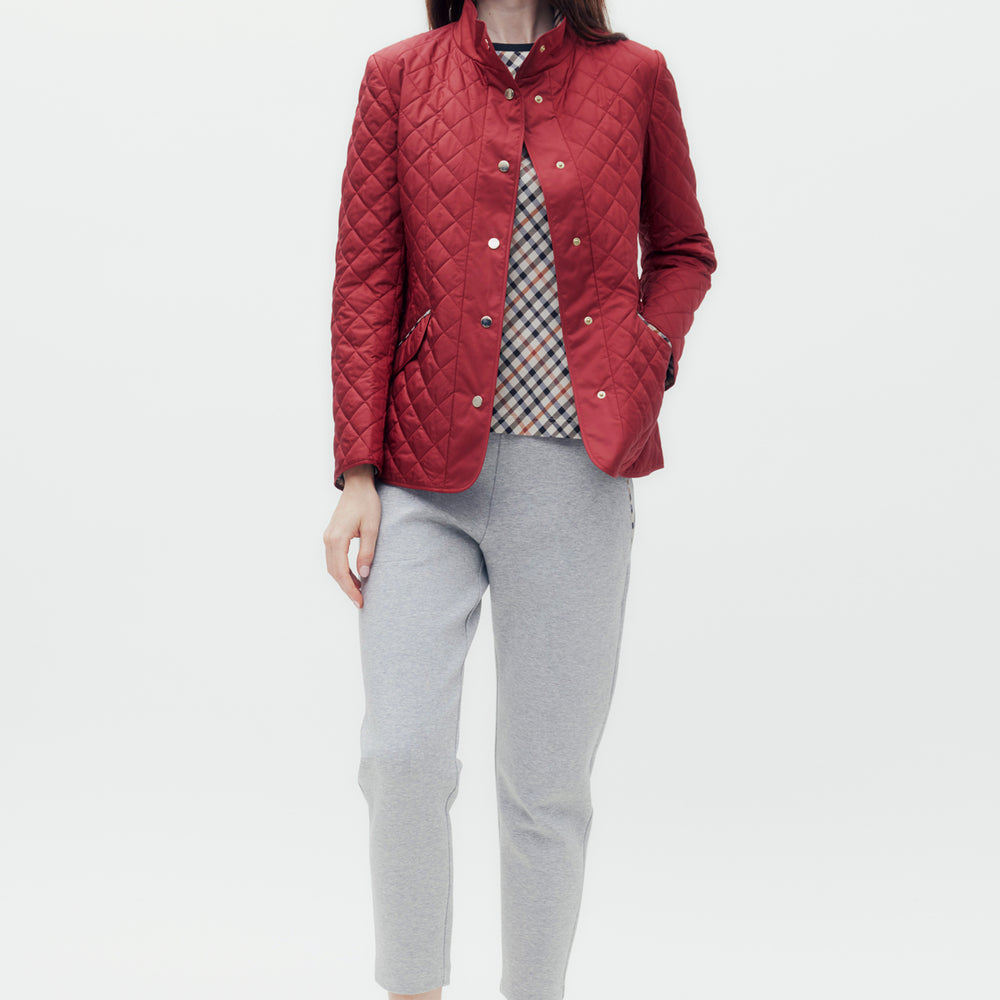 
                      
                        Quilted Blouson Jacket
                      
                    